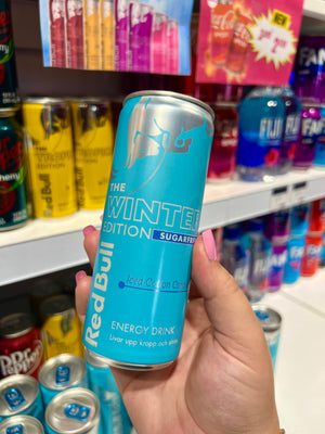 RedBull Winter Edition Sugarfree Iced Cotton Candy